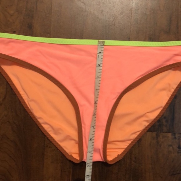 3/30 Aerie orange bikini size Large - Picture 3 of 4